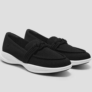 Vivaia Iasmin Walker Pro Hybrid Comfort Penny Loafers Water RPT Flats Black 10.5